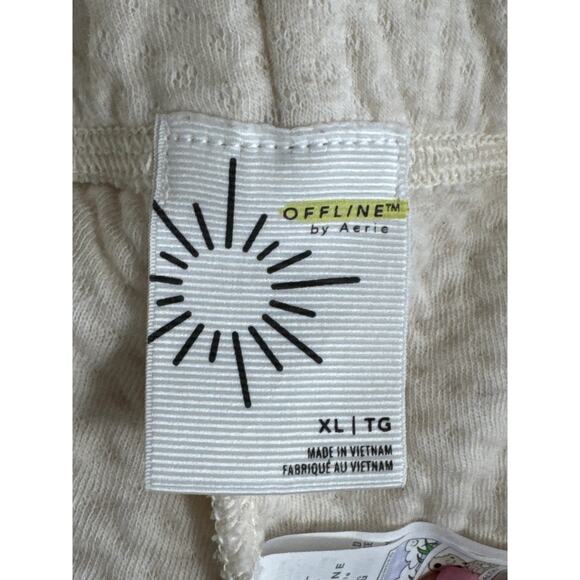 OFFLINE By Aerie Coffee Run Jogger Heather Frost Size XL - Picture 6 of 14